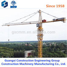 NTP QTZ6012 8tons Self Erecting Mobile Tower Crane Fast Erecting Tower Crane