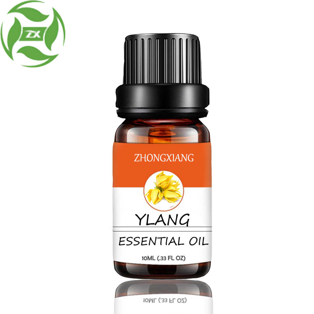 100% puro óleo de ylang natural para o crescimento do cabelo