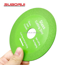 SUBORUI 4 inch Green Jade Glass Cutter Diamond Blade for Glass and Tiles