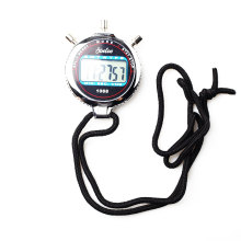 Digital Sports Stopwatch with Metal Case