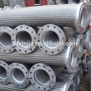 industrial pipeline flange stainless steel flexible hose