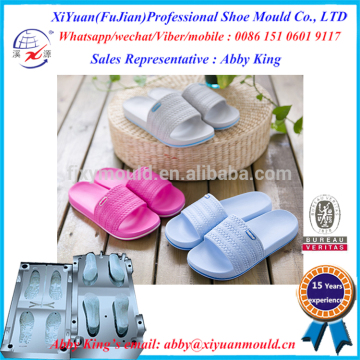 Eva Slipper sansal sole Mould Shoes Mould, two colors EVA shoes injection mold, EVA shoe Aluminum mold