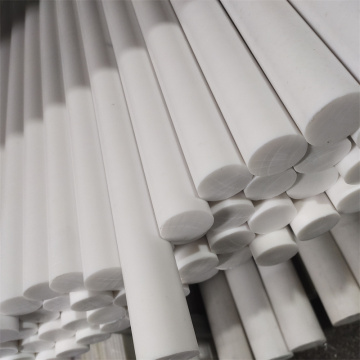 Ağ 5-200mm Mühəndislik Plastik Bar PTFE çubuğu