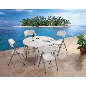 4FT Round Folding Table