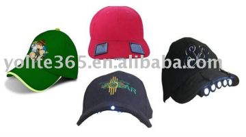 LED headlight caps with Replaceable battery hand free