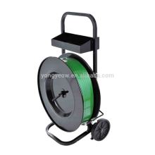 Manual PET PP strapping dispenser cart steel strapping tool cart