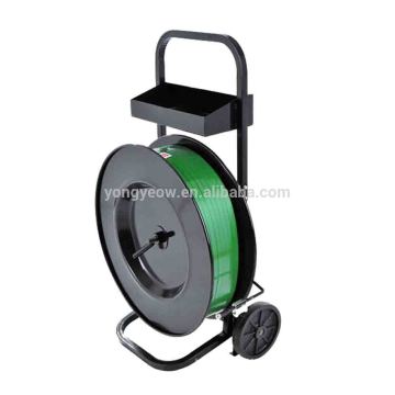 Manual PET PP strapping dispenser cart steel strapping tool cart
