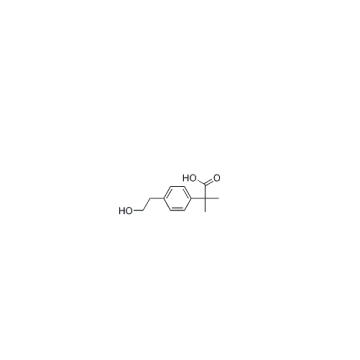 2- (4- (2-Hydroxyethyl) Phenyl) - 2-Methylpropanoic Acid per la fabbricazione di bilastina CAS 552301-45-8