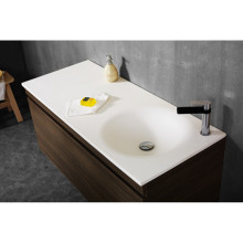 WKS-6004 integrated solid surface bathroom basin