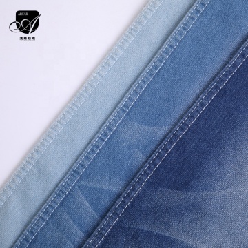 Types Indigo Color 8.5oz Slub Denim Fabric