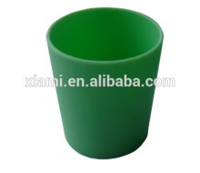 food grade environmental friendly pure color massage silicone cup