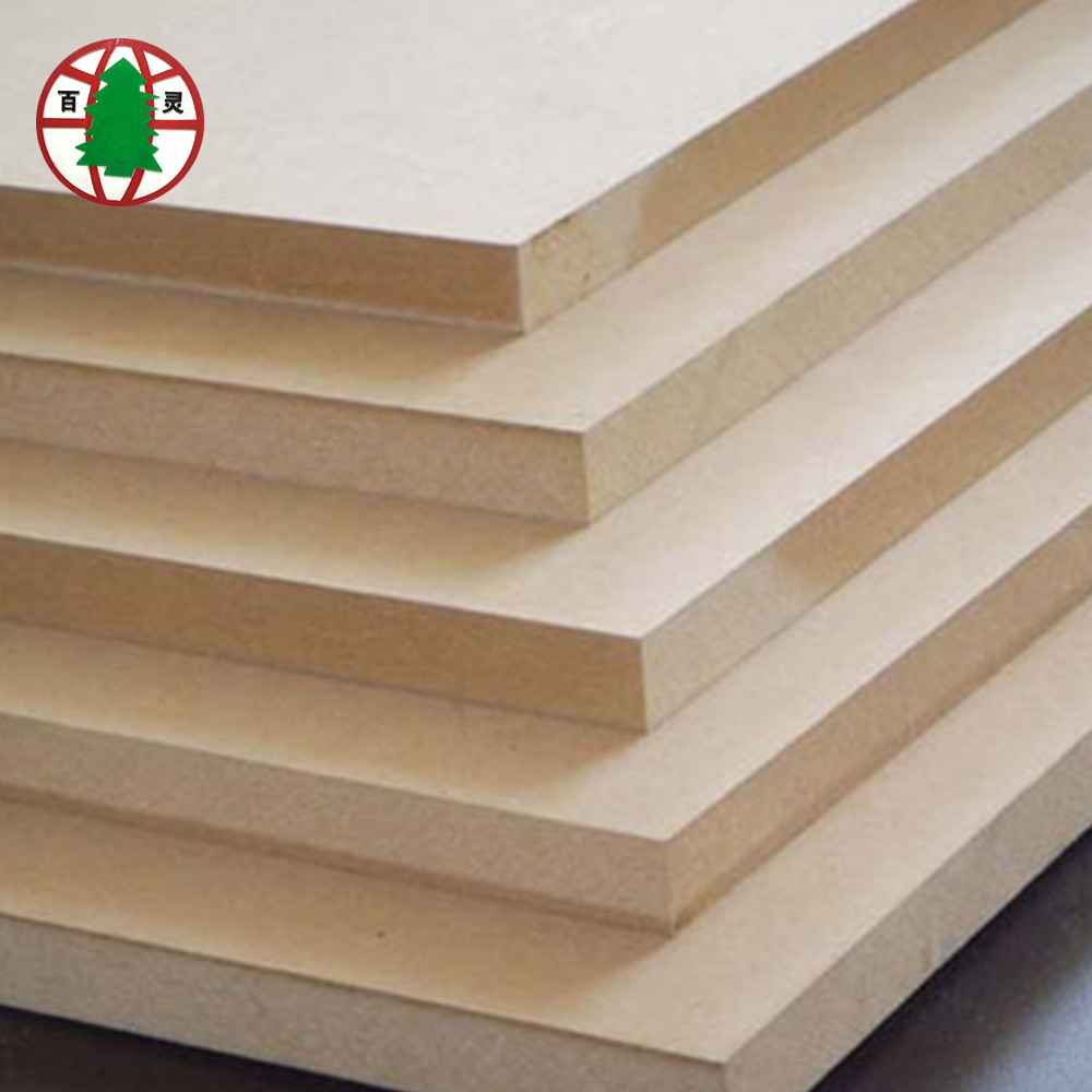 1220x2440 سهل MDF E1 الفورمالديهايد الانبعاثات fibireboard