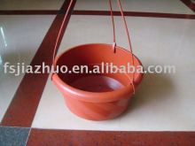 Plastic flower pot, hanging pot