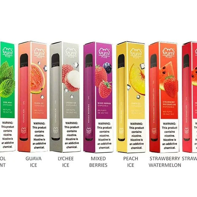 2020 Newest Disposable Vape Pen Full Flavors Puff Plus Bar