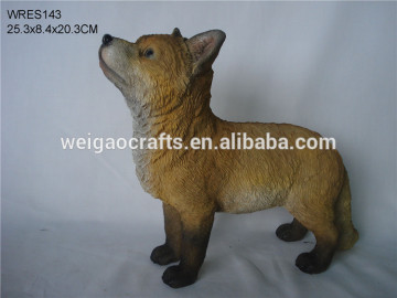 resin figurine animal fox figurine