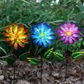 Floral Garden Stake Outdoor