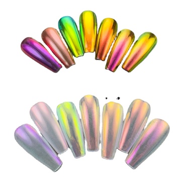 Wholesale High Quality Rainbow Aurora Iridescent Pigment Powder