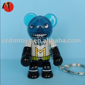 Baxbear custom pvc animal toys-key ring