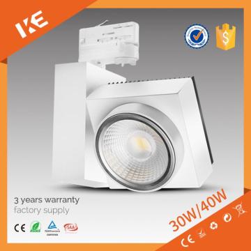 cri 90 commercial pendant track light fixtures, kitchen track light fixtures, led track light showroom