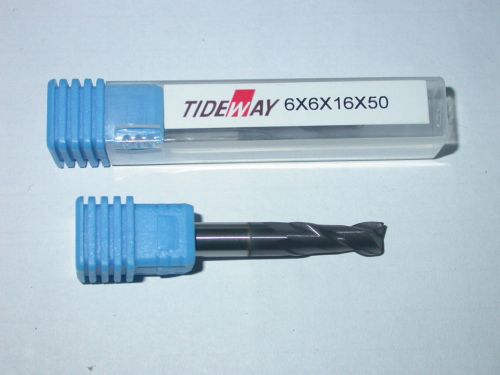 Tct Carbide End Mill With Two Flute , Flat Nose , Short Shank