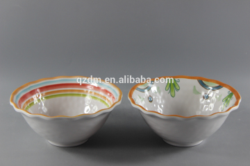 New Design Melamine Decorative Flower Bowls