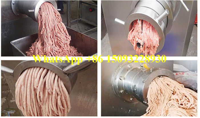Stainless Steel Electric Frozen butter Meat Crusher Cutter Fresh Fish Frozen Meat Mincer Meat Chopper With Low Price