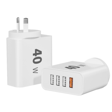 Adaptador de potência do carregador USB de porta múltipla