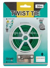 garden twist tie, plastic twist tie