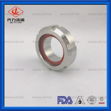 food grade stainless steel sight glass union