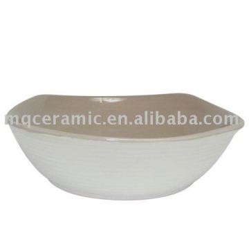square ceramic bowl