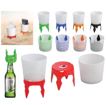 Promotional Beach Drink Holder With Opener