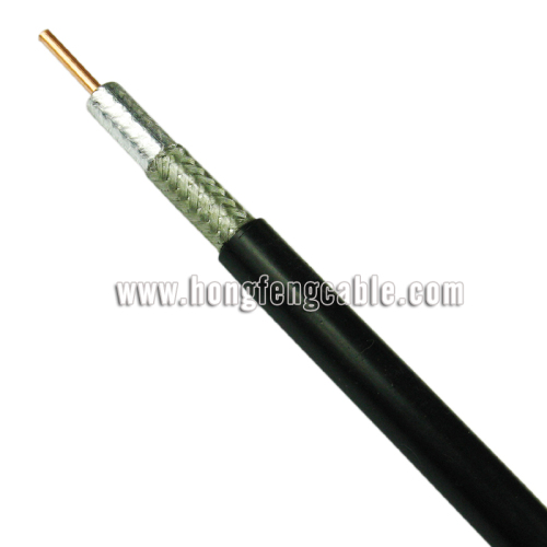 75 Ohm Outdoor Telecommunication CATV RF Rg11 Drop Tri-Shield Coaxial Cable