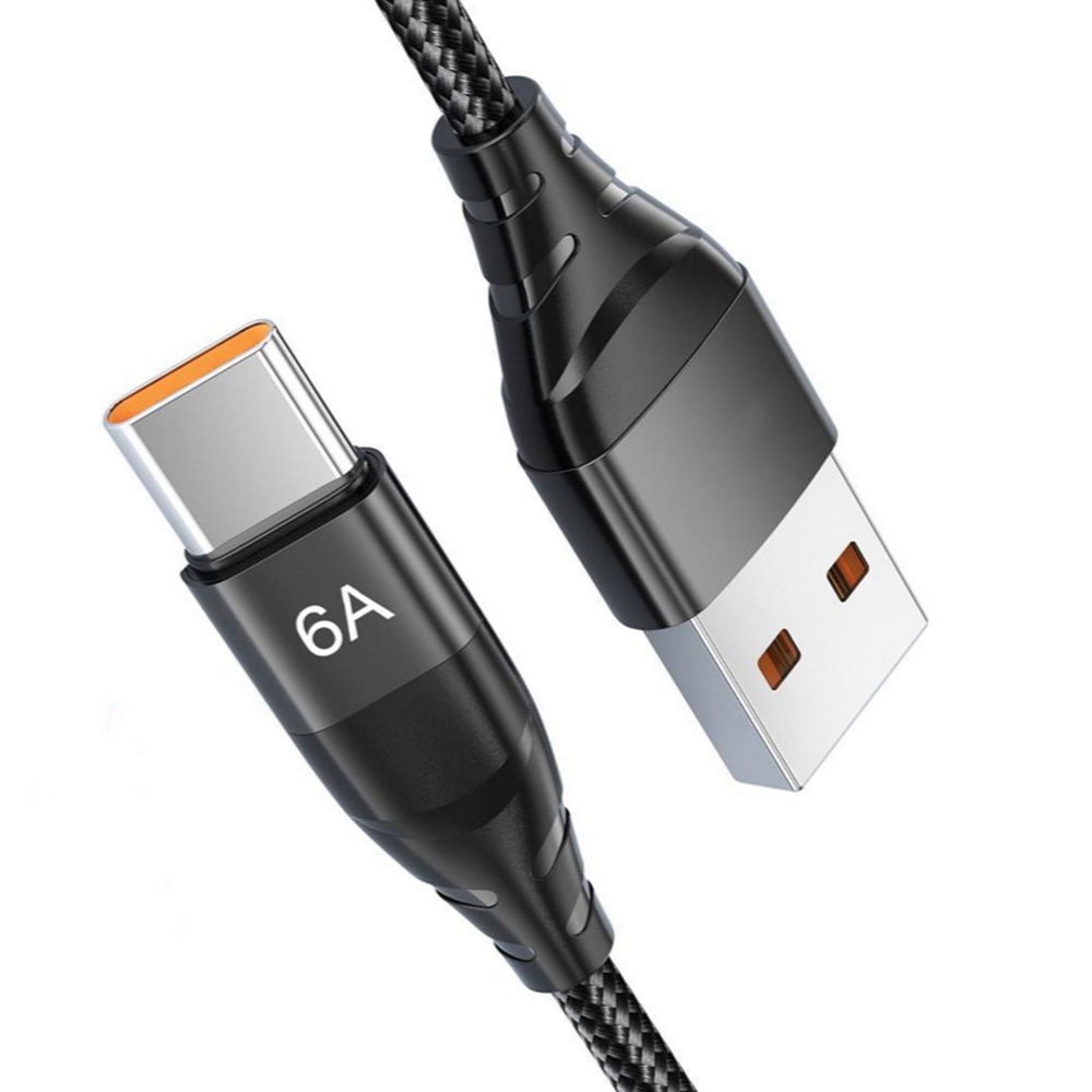 6A 66W USB B To Usb C Cable