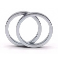 D23.8 * D19.8 * 2,5 mm couleur de zinc forte Force Ring Forme Ndfeb Magnet en emballage costimestre