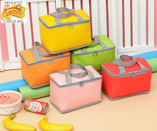 Non-Woven EPE Aluminium Foil Lined Foam Keep Food Warm Cold Cooler Bag