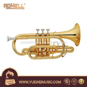 Bb Tone Cornet, Cornopean , brass wind instrument