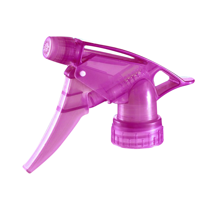 Wholesale customized 24mm trigger sprayer colorful all plastic trigger sprayer