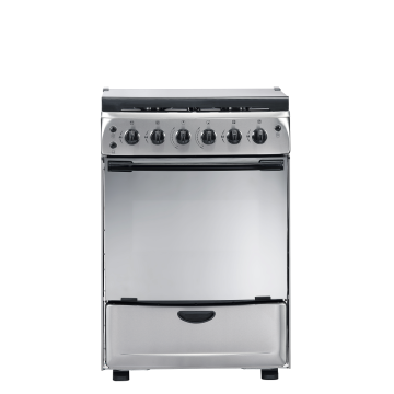 Stainless Steel Gas Oven With 4 Burners
