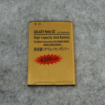 4200mAh Mobile Phone Battery For Samsung Galaxy Note 3 N9000 Factory Price