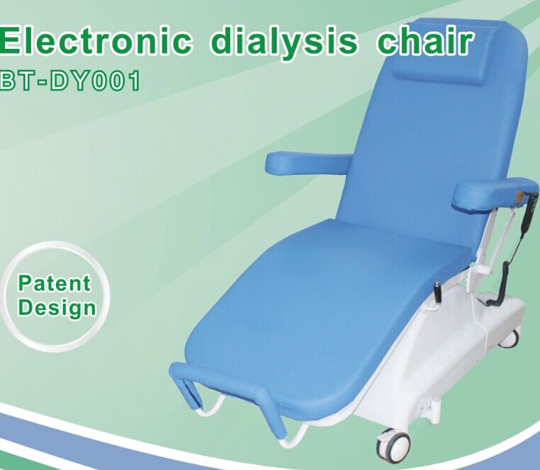 BT-DY001 hospital mobile electric motor dialysis chair medical recliner  armchair blood donation chair