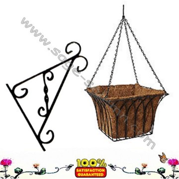 4 Chains Hanging Basket with Coco Liner