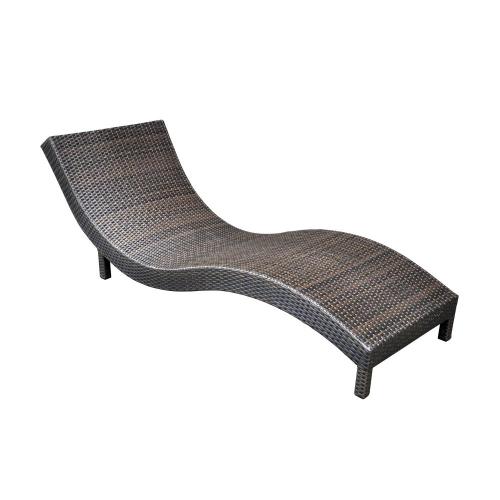 Luci di design all'aperto Rattan Sun Lounger