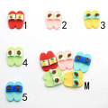 Slime Charms Beads Cute Baby Slipper Resin Cabochon Kawaii Flatback Fruit Phone Case DIY Craft Girls Scrapbooking Jewelry Decor