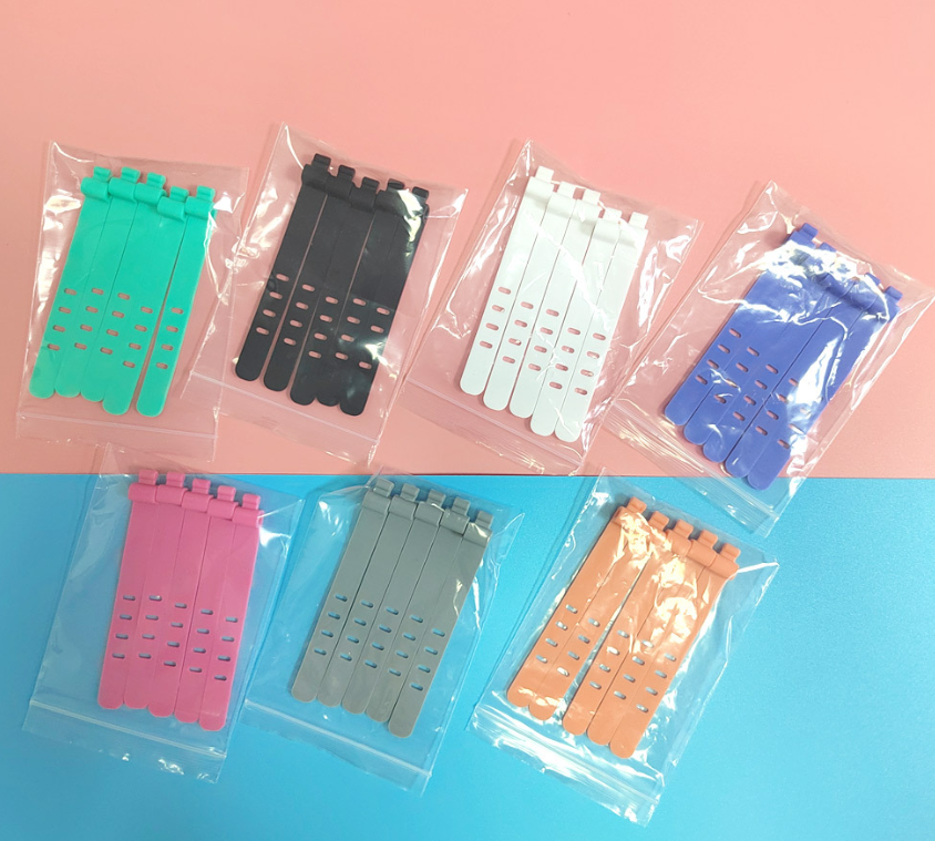 Silicone Cable Winder Bag Ties Clip