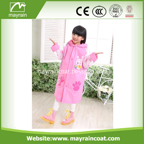 Lovely Pvc Poncho Raincoat