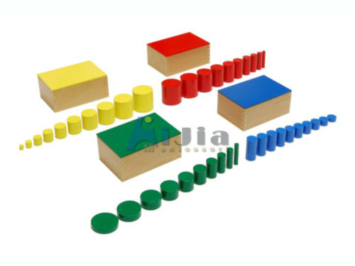 montessori materials-montessori blocks toy