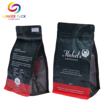 High Barrier Flat Bottom Coffee Bag Packaging Printing