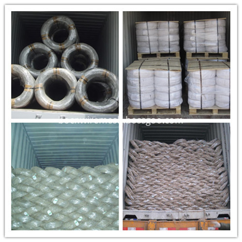 galvanized wire loading