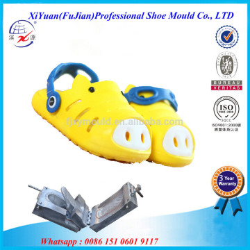 2015 latest fashions PVC cute summer shoes mould for kids