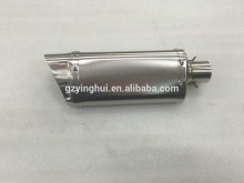 ATV Exhaust Muffler Pipe Motorcycle Exhaust Muffler Stainless Steel Motorcycle Exhaust Muffler
